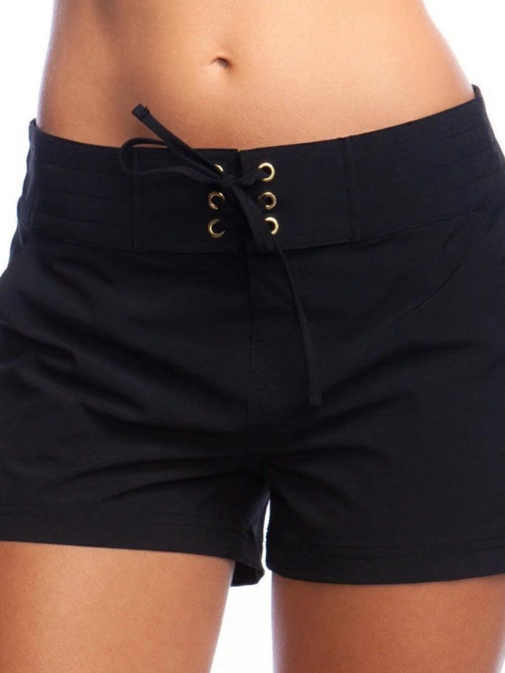La Blanca Black Swim Shorts